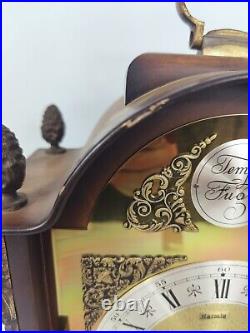 Hermle Tempus Fugit Westminster Chime Mantel Clock Working But Requires attenti