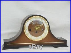 Hermle Woodford 8 Day Walnut Westminster Napoleon Mantle Mantel Chime Clock