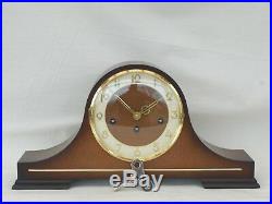 Hermle Woodford 8 Day Walnut Westminster Napoleon Mantle Mantel Chime Clock