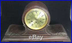 Herschede Grand Model 20 Westminster Chime Mantel Clock Vintage For Repair