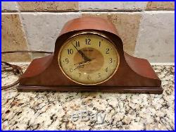 Herschede Model H-850 Electric Mantle Westminster Chime Clock Made in USA