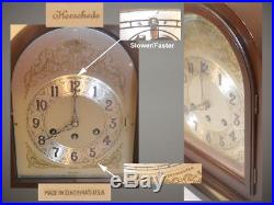 Herschede Restored Model 10-1915 Canterbury & Westminster Chimes Antique Clock