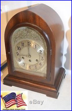 Herschede Restored Model 10-1920 Canterbury & Westminster Chimes Antique Clock