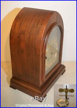 Herschede Restored Model 20-1920 Westminster Chimes Rare Gothic Antique Clock