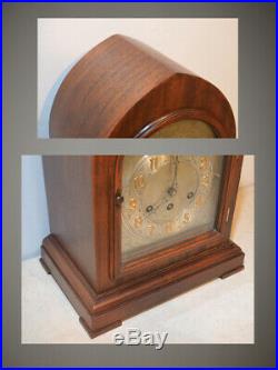 Herschede Restored Model 20-1920 Westminster Chimes Rare Gothic Antique Clock