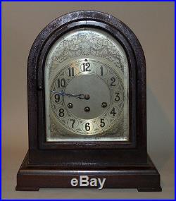 Herschede vintage mantel clock Westminster chimes