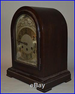 Herschede vintage mantel clock Westminster chimes