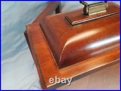 Howard Millar Tripple chime mantel windup clock 612 429