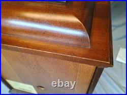 Howard Millar Tripple chime mantel windup clock 612 429