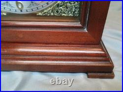 Howard Millar Tripple chime mantel windup clock 612 429