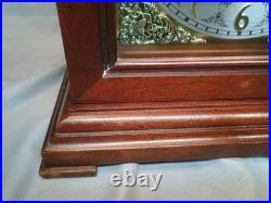 Howard Millar Tripple chime mantel windup clock 612 429