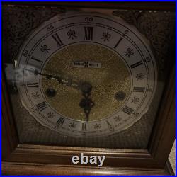 Howard Miller #141 Westminster 340-020 Chiming Mantle Clock W Key Model #4999