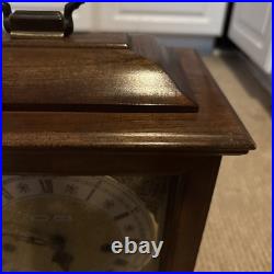Howard Miller #141 Westminster 340-020 Chiming Mantle Clock W Key Model #4999