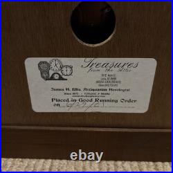 Howard Miller #141 Westminster 340-020 Chiming Mantle Clock W Key Model #4999