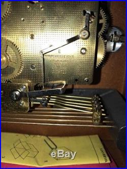 Howard Miller 340-020 2-Jewel Westminster Chime Mantel Clock Vintage Germany