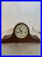 Howard Miller 340-020A Key Wind Movement Cherry Mantel Clock Westminster Chime