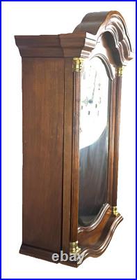 Howard Miller 4/4 Quarter Hour Westminster Chime Wall Clock Fully Serviced