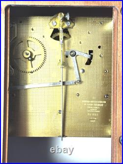 Howard Miller 4/4 Quarter Hour Westminster Chime Wall Clock Fully Serviced