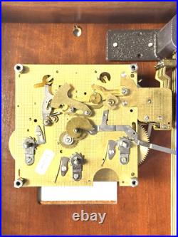 Howard Miller 4/4 Quarter Hour Westminster Chime Wall Clock Fully Serviced