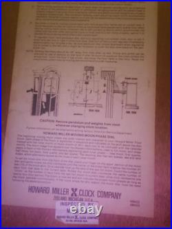 Howard Miller 57th Aniversary Grandfather Clock
