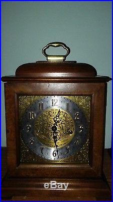 Howard Miller 59th Anniversary Key Wound Mantel Chime Clock 612-724 Westminster