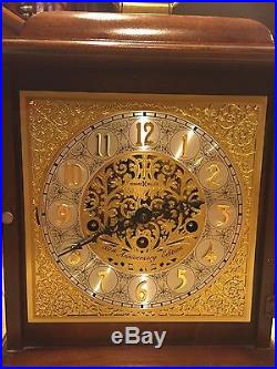 Howard Miller 59th Anniversary Key Wound Mantel Clock 612-724 Westminster Chime