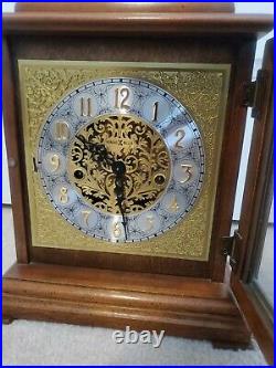 Howard Miller 59th Anniversary Key Wound Mantel Clock 612-724 Westminster Chime