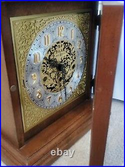 Howard Miller 59th Anniversary Key Wound Mantel Clock 612-724 Westminster Chime