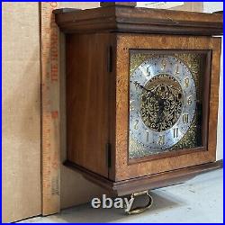 Howard Miller 59th Anniversary Westminster Chime Bracket Clock With Fancy Dial