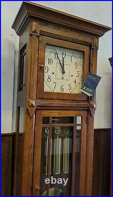Howard Miller 610-804 Greene II Mission Style Heritage Oak Grandfather Clock