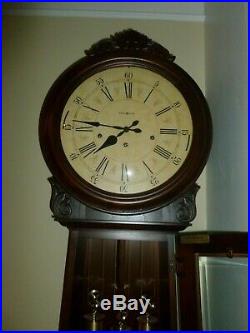 Howard Miller 610-900 (610900) La Rochelle III Floor Clock Cherry Finish