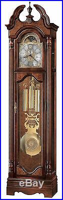 Howard Miller 611-017 (611017) Langston Grandfather Floor Clock Windsor Cherry