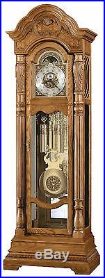 Howard Miller 611-048 (611048) Nicolette Grandfather Floor Clock Golden Oak