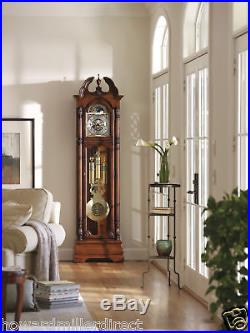 Howard Miller 611-084 Ramsey Traditional Cherry Grandfather Floor Clock