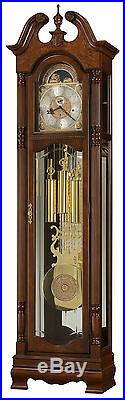 Howard Miller 611-200 (611200) Baldwin Grandfather Floor Clock Cherry Bordeaux