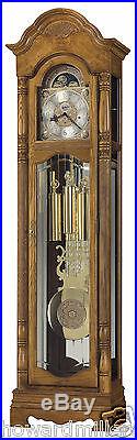 Howard Miller 611-202 Browman Oak Traditional Chiming Grandfather Clock