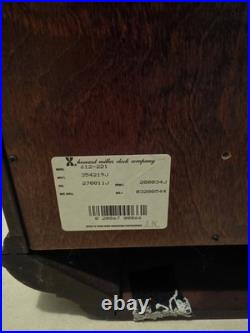 Howard Miller 612-221 Key-Wound Mechanical Wall Clock, Westminster Chime, Wood