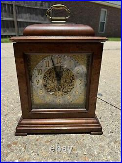 Howard Miller 612-427 59th Anniversary Key Wound Mantel Clock Westminster Chime