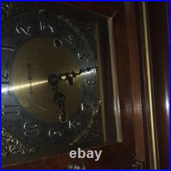 Howard Miller 612-436 Mechanical Westminster Chime Mantel Clock Wood Analog