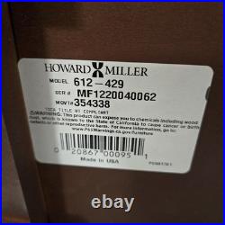 Howard Miller 612-436 Samuel Watson -Triple Chime Wall/Mantel Clock NIB
