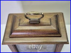 Howard Miller 612-437 Graham Bracket Cherry Mantel Westminster Chime Keyed Clock