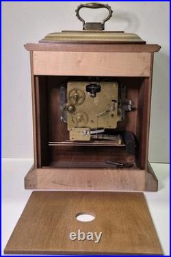 Howard Miller 612-437 Graham Bracket Cherry Mantel Westminster Chime Keyed Clock