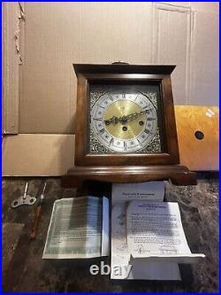 Howard Miller 612-437 Mantel Clock Works Great Complete