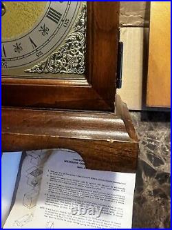 Howard Miller 612-437 Mantel Clock Works Great Complete