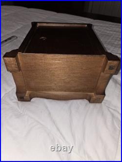 Howard Miller 612-437 Westminster Chime Mechanical Key-Wind Walnut Mantel Clock