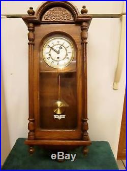 Howard Miller 612-462 Oak Wall Clock Westminster Chimes