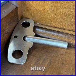 Howard Miller 612-581 Triple Chime Wall Clock German Movement 32 Regulator Key