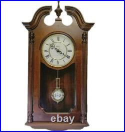 Howard Miller 612-697 Westminster Chime Wall Clock Excellent Condition