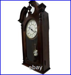 Howard Miller 612-697 Westminster Chime Wall Clock Excellent Condition