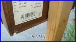 Howard Miller 612-700 Westminster Chime Wall Clock Quartz Tested EC 25X13 ½ X5